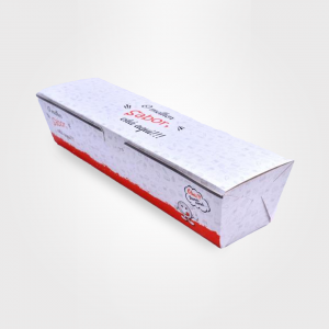 HOT DOG DELIVERY PEQUENA Triplex 250g 29,3x6,3x6,7 cm - base 2x0   