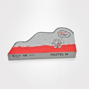 PASTEL/TAPIOCA MÉDIO Triplex 250g 6,5x15,7x2 cm 2x0   